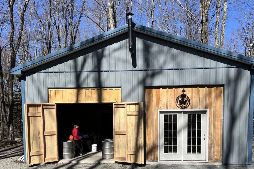 Maple Sugar Production Shack